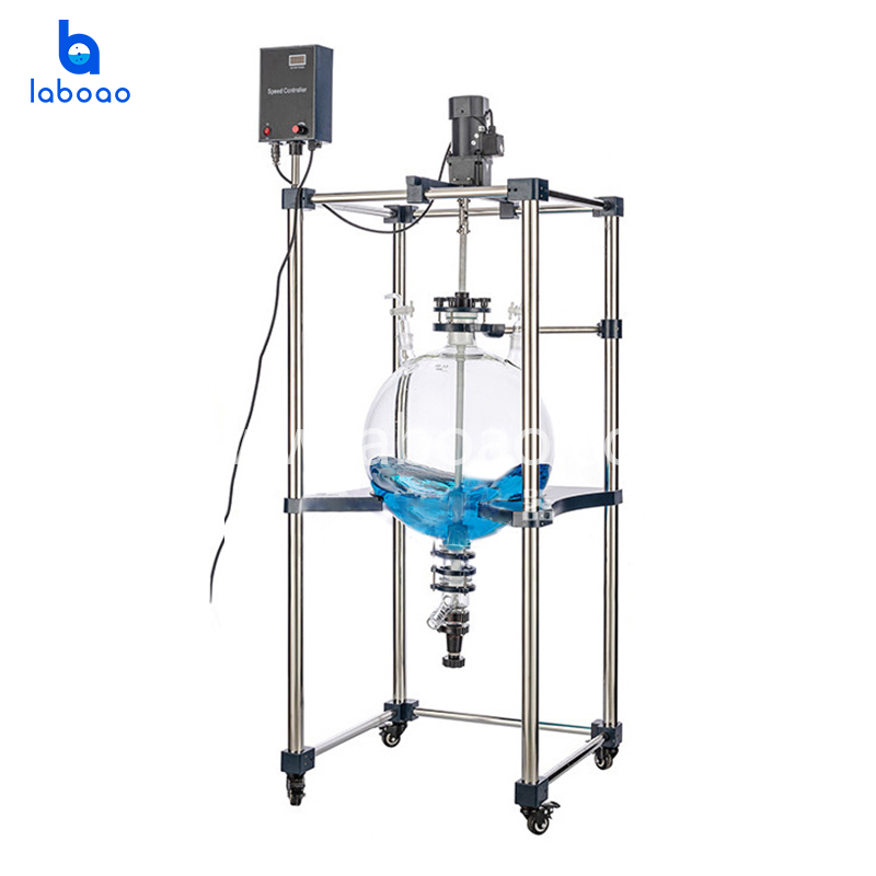 Extractor separador de vidrio de 10L 20L para líquidos