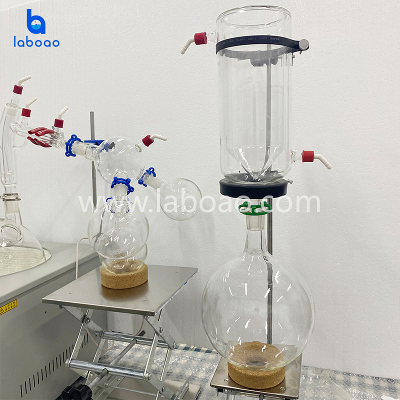 Destilación Molecular de Ruta Corta de 20L con Doble Recolección