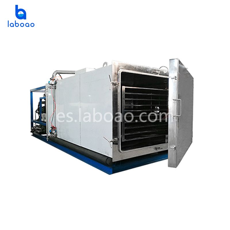 Máquina deshidratadora de secador por congelación comercial de 600 kg