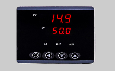 Horno de secado termostático eléctrico de escritorio detalle - Panel de control multifunción
