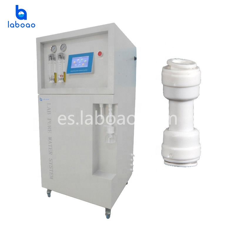 Sistema de purificación de agua desionizada RO de laboratorio de alto rendimiento