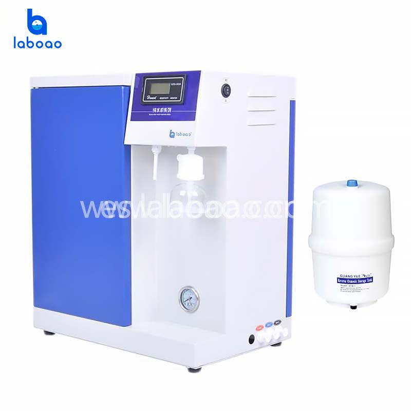 Máquina de agua ultrapura de entrada de agua del grifo de laboratorio