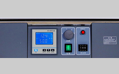 Caja de esterilización de aire caliente serie LGX detalle - Panel de control multifunción