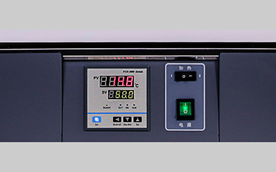Horno de secado termostático eléctrico serie LHL detalle - Panel de control multifuncional