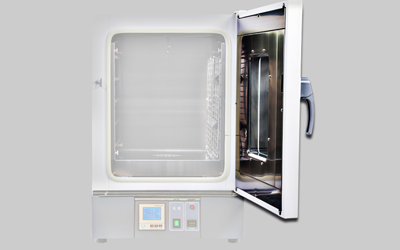 Incubadora de calentamiento serie LPL-DLT para laboratorio detalle - Diseño de puerta de seguridad engrosada