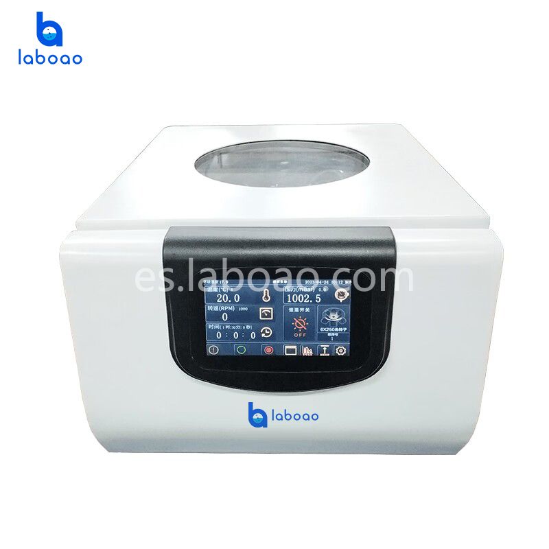 Concentrador centrífugo al vacío refrigerado LVC-6R