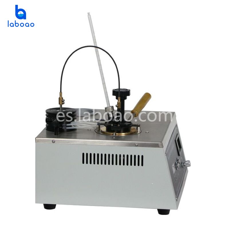 Probador de punto de inflamación de copa cerrada Pensky-Martens para petróleo