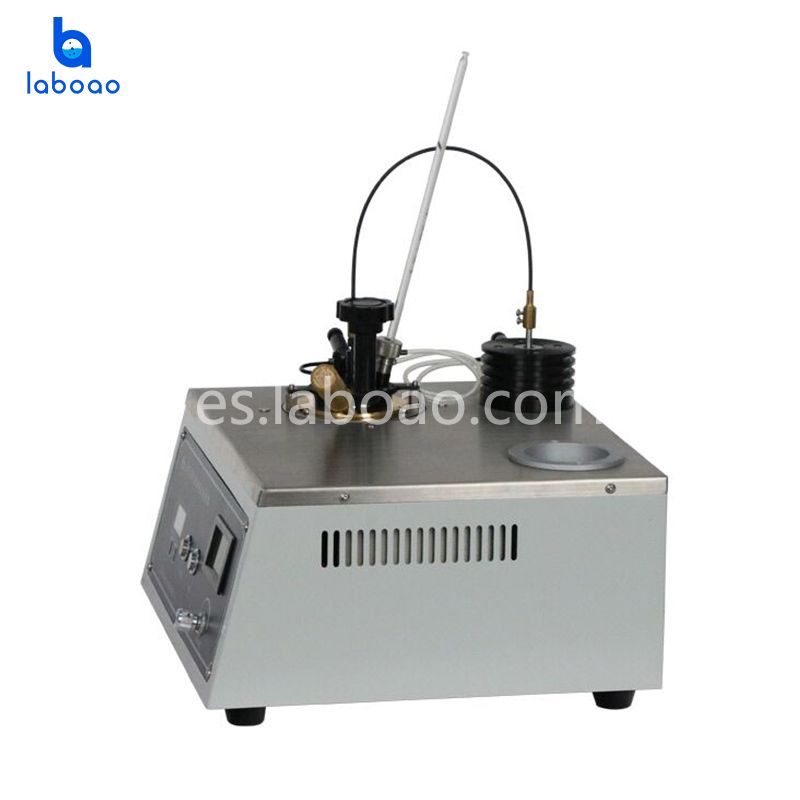 Probador de punto de inflamación de copa cerrada Pensky-Martens para petróleo