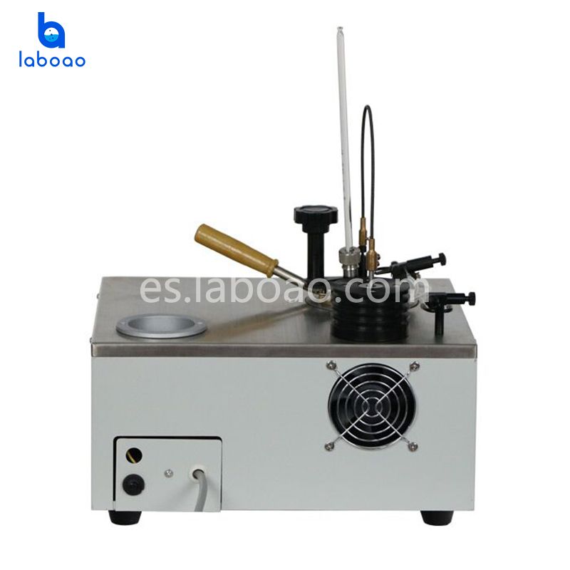 Probador de punto de inflamación de copa cerrada Pensky-Martens para petróleo