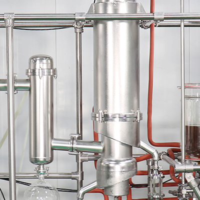 Destilación molecular de película limpia de acero inoxidable detalle - Evaporador principal, material SUS, mejor conductividad térmica, buen efecto de evaporación y daños no fáciles