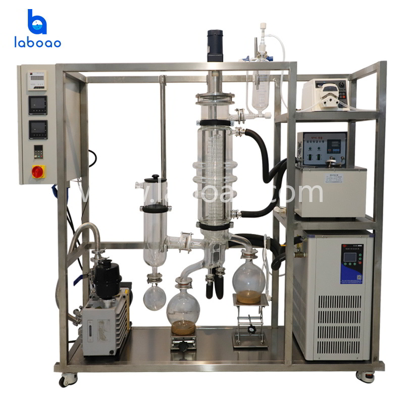 Wiped film molecular distillation equipment for CBD oil