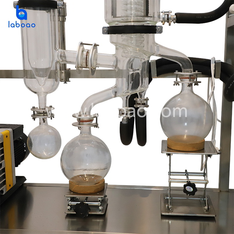 Equipo de destilación molecular de película limpiada para aceite de CBD